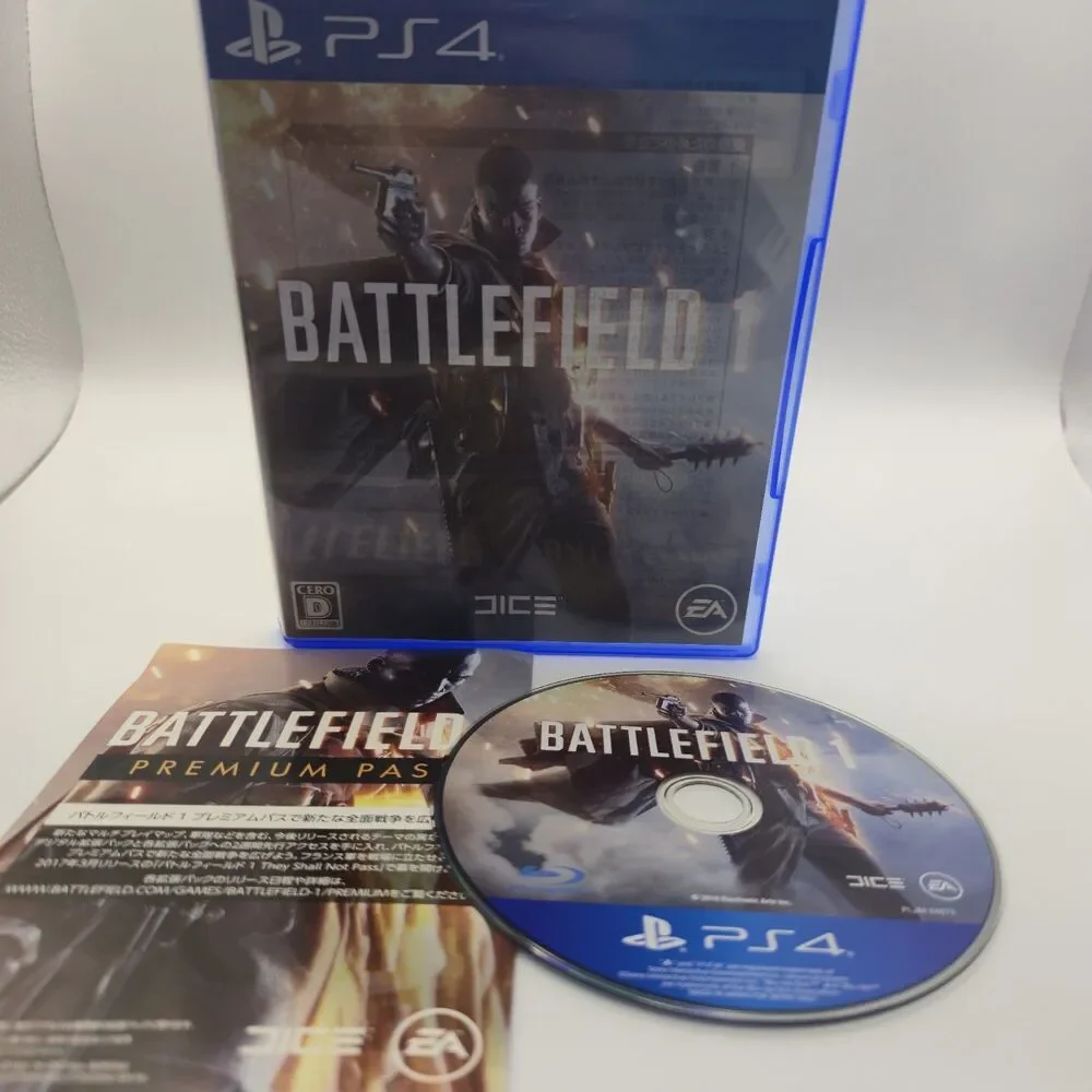 Battlefield 1 PS4 Japan (Region Locked) JPN